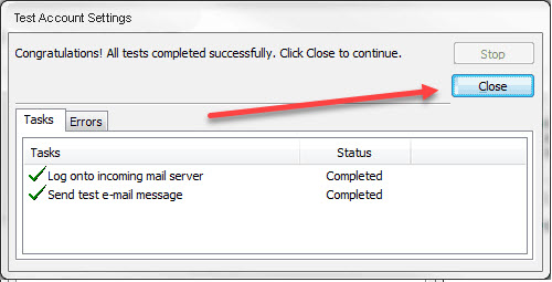 Setting up Email in Outlook 2003 (IMAP)