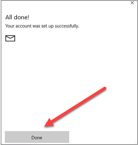 How to set up email in Windows 10 (IMAP)