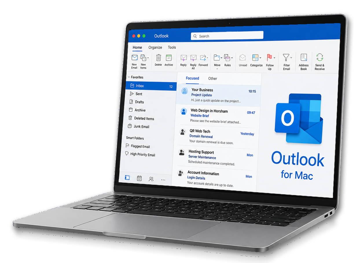 Outlook for Mac email setup